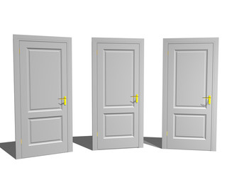 three doors