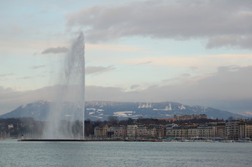 jet d'eau de gen&egrave;ve