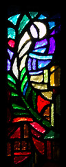 stained-glass window