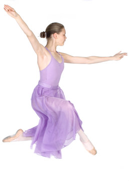 ballerina jumping