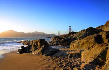 Photo sur Plexiglas Plage de Baker, San Francisco baker beach, san francisco