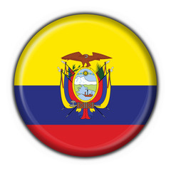 bottone bandiera ecuador button flag