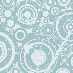grunge circles composition