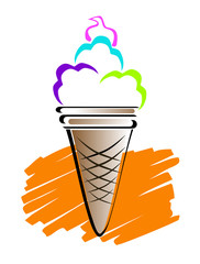 ice cream cone