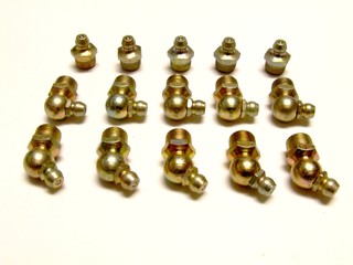 collection of grease fittings