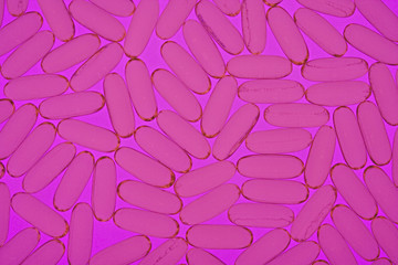 Fototapeta premium pink pills