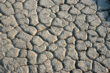 the ground cracked a drought
