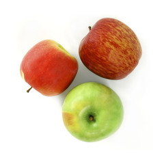 three apples
