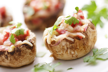 stuffed mushrooms