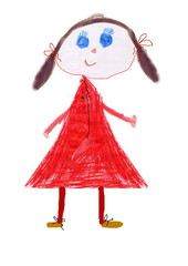 kinder gemälde  bunt stiefte