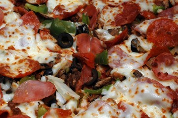 pizza closeup