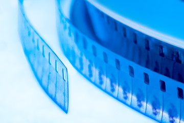 old cinema film 16 mm