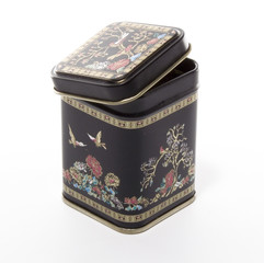 black box for tea.