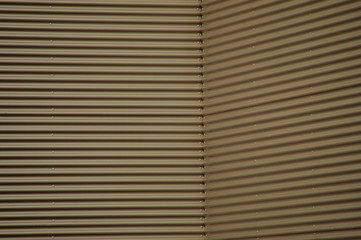 hintergrund braune wellblechwand