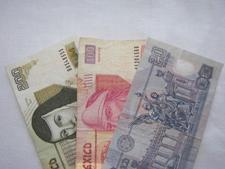 Obraz premium mexican currency