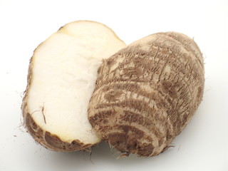 taro knolle aus afrika gemüse