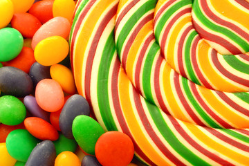 lolypop + candies