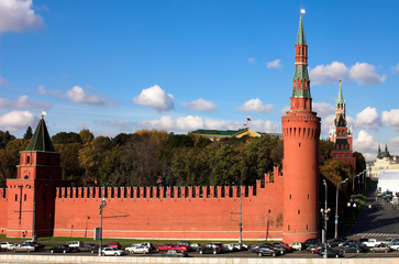 kremlin wall, moscow