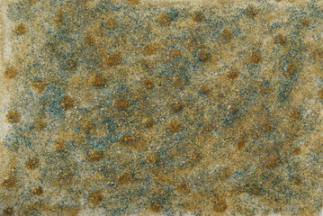 dotted golden and blue sparkling background