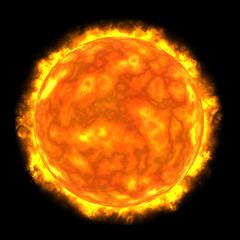 Naklejka premium sun