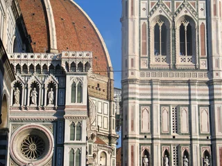 Raamstickers firenze - florence duomo © solight
