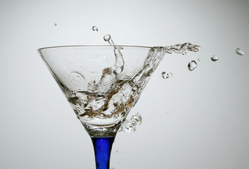 water and glass