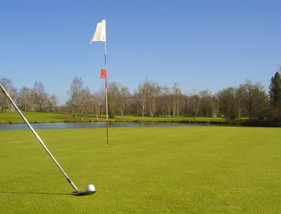 approche sur le green
