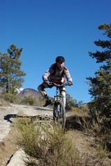 homme vtt