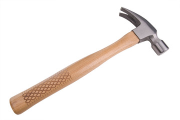 hammer with wood handle