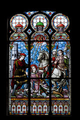 totally stained glass window