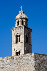 Fototapeta na wymiar Kirchturm in Dubrovnik