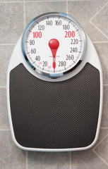bathroom scale