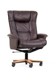 black luxury office chair