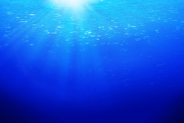 underwater sunshine