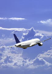 flying away