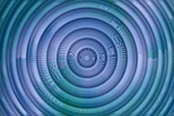 abstract hypnotic blue 3d background