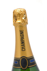 champagne bottle