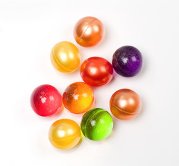 coloured balls