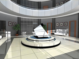 hall of hotel