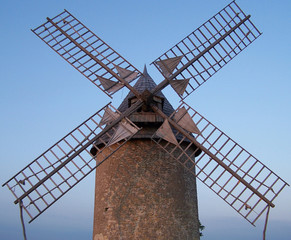le moulin à vent de cherves