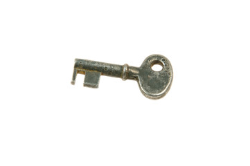 old silver key