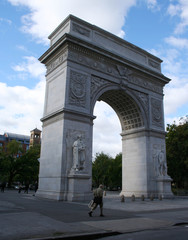 Fototapeta na wymiar Nowy Jork Waszyngton arch