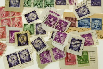 old usa stamps