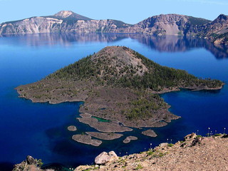 crater lake island © Ray Whittemore