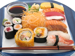 japanische sushi variation