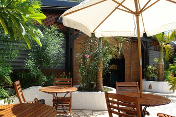 terrasse tropicale