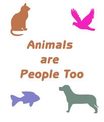 animals are people too sign