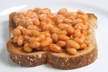 baked beans on toast