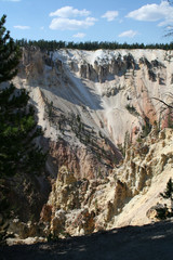 yellowstone cliffs