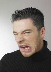 Obraz premium homme agressif